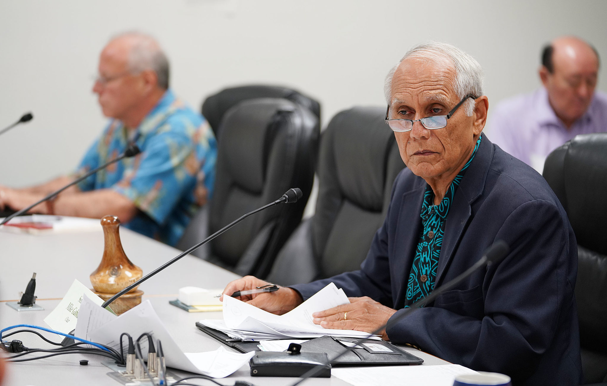 Chair Mike Gabbard in conference committee on pesticide measure reconvening tomorrow.