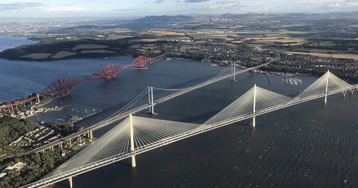 photo of the Forth Bridges