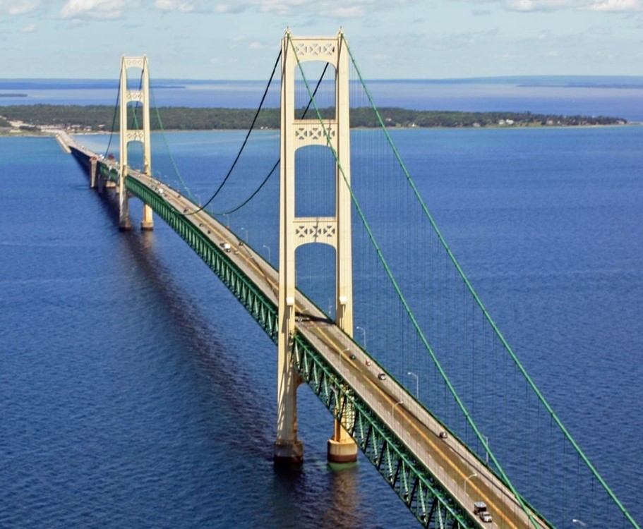 photo of Mackinac Bridge