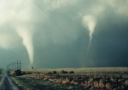 TWIN TORNADOES