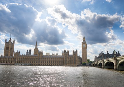 The work on the Elizabeth Tower at the Houses of Parliament was supposed to be fairly simple maintenance — until engineers looked closer at the historic structure. (©UK Parliament, Andy Bailey  )