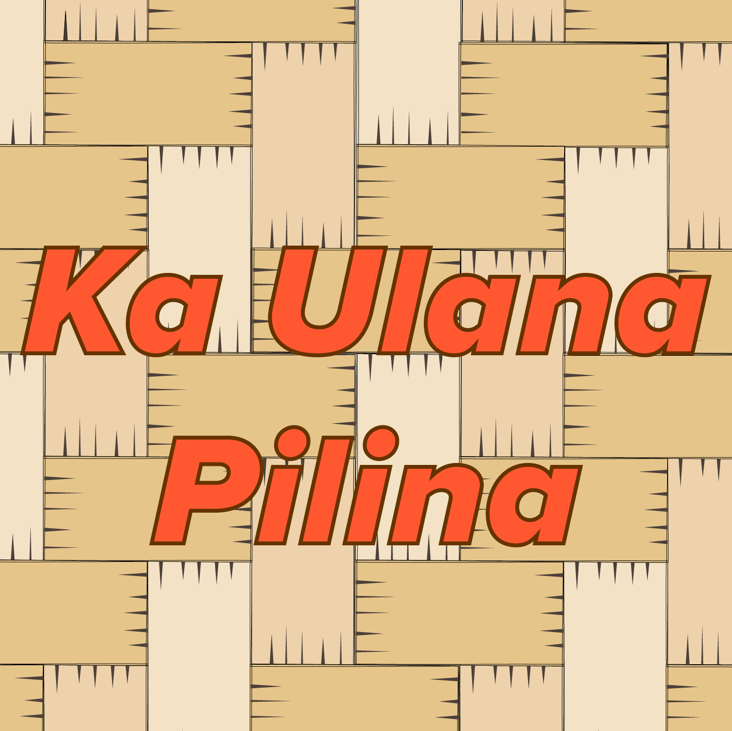 Ka Ulana Pilina Badge Olelo Hawaii